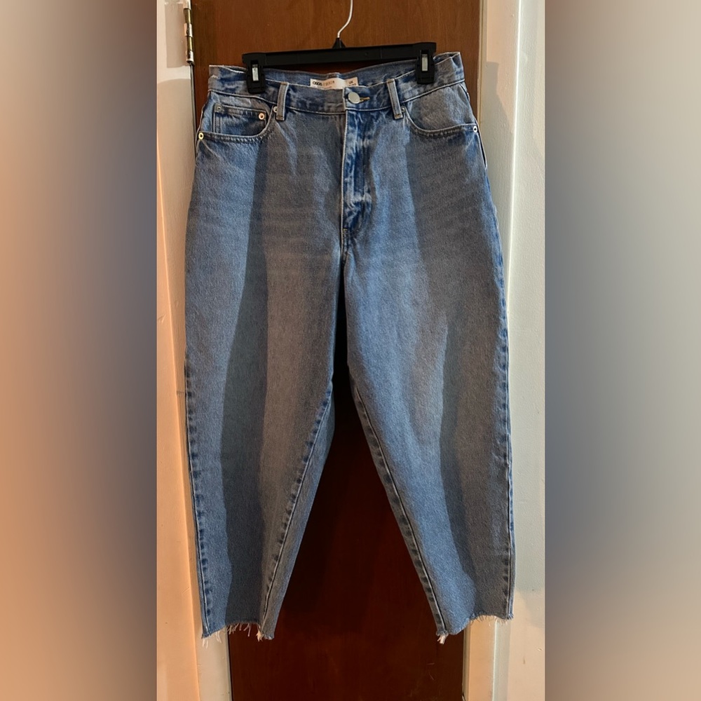 ASOS Light Blue Barrel Leg Jeans Size 32